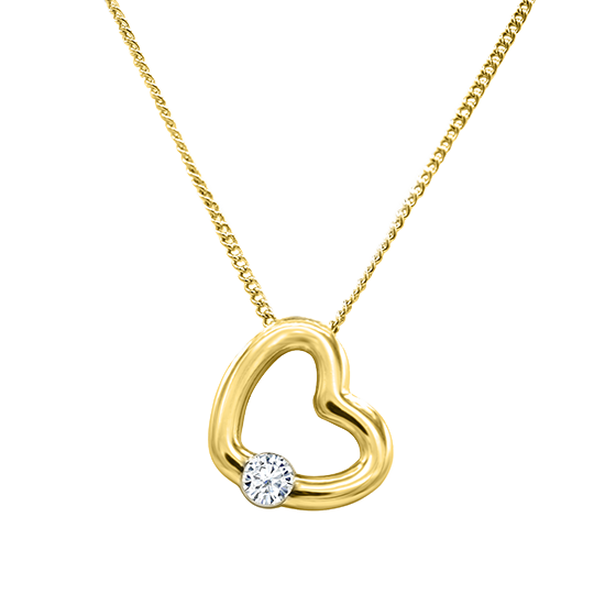 HALEY - 12mm x 15mm Heart Crystal Pendant - 20 Pack Pop Up Display - Hypoallergenic