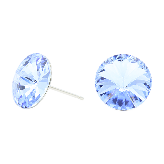 ELLA - 10.7mm Rivoli Crystal Earrings - 20 Pack Pop Up Display - Hypoallergenic