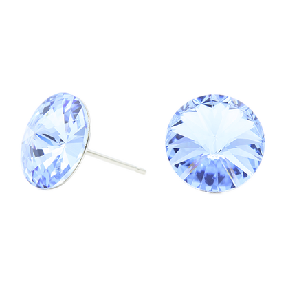 ELLA - 10.7mm Rivoli Crystal Earrings - 20 Pack Pop Up Display - Hypoallergenic