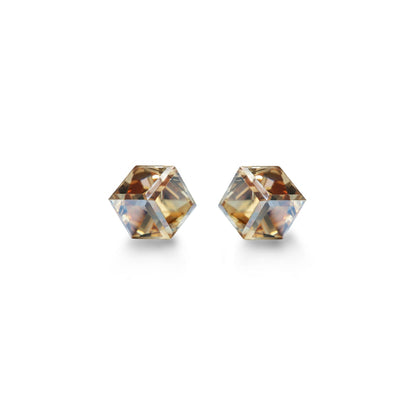 CHLOE - Pack of 4 - 4mm Cubic Crystal Earrings - Hypoallergenic - Seona B2B - beauty_salon_wholesale